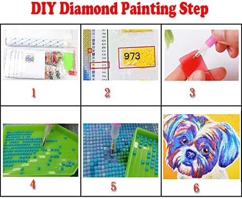 DUTEY Carpet pas šavovima dijamant vez Painting Home Decoration dijamant mozaik uzorak Full Diamond Painting-okrugli