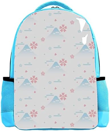 VBFOFBV ruksak za laptop, elegantan putnički ruksak casual paketa za muškarce za muškarce, japansko cvijeće