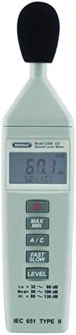Generalni alati DSM8930 Mjerač digitalnog zvuka, 100 Hz do 8.3 kHz