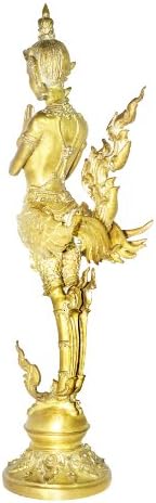 P & F visokokvalitetni proizvodi Orijentalna umjetnost Kinnaree Angel Bronca kip skulptura