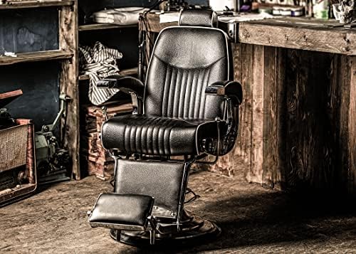 BELECO 5x3ft tkanina Vintage Brijačnica Barber stolica pozadina za fotografiju Frizerski Salon Frizerski