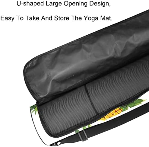 Torba za jogu za vježbanje prostirke za jogu torba za nošenje ananasa, 6, 7x33, 9in/17x86 cm torba za jogu