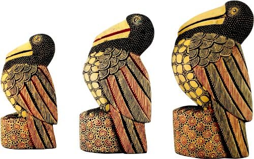 Ručno izrađena figurica za drvo sa Batik motivima, roda