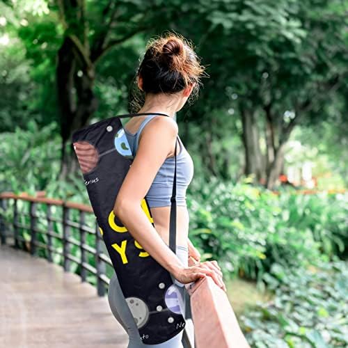 Laiyuhua Yoga Mat torba, dvostruki patentni zatvarači Yoga teretana torba za žene i muškarce - glatki patentni