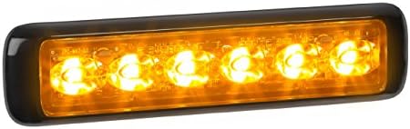 Federalni Signal MPS620U-RA MicroPulse Ultra Red / Amber Dual klase 1 12-LED lampica upozorenja