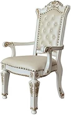 Acme set namještaja od 2 tapacirane stolice za ruke, Antique Pearl