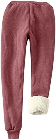 Fleece rezonantne dukseve za žene ženske jogere sa džepovima Lounge hlače za joga vježbanja koja radi zima