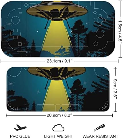 Leteći naljepnice sa punim setnim prekidačem UFO prilagođene prilično uzorak zaštitna koža protiv ogrebotine