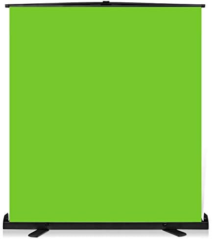 Yesker Upgrade zeleni ekran 73.2x77.5 inča širi 180cmx 196cm pozadina sklopiva Chromakey Photo Backdrop